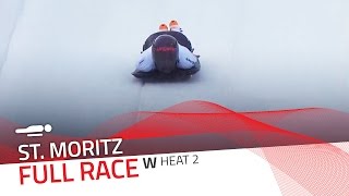 St. Moritz | BMW IBSF World Cup 2015/2016 - Women's Skeleton Heat 2 | IBSF Official