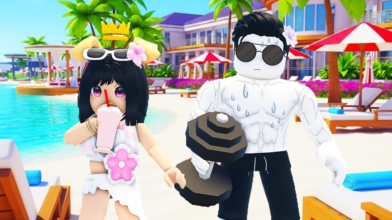 24 ORE in un'ISOLA di LUSSO con il MIO FIDANZATO su ROBLOX!
