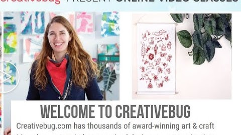 Public Library Learning | Get Access FREE for Creative Videos from CreativeBug.com