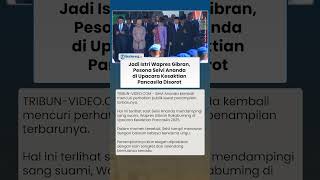 Jadi Istri Wapres Gibran Pesona Anggun Selvi Ananda Di Upacara Kesaktian Pancasila Disorot