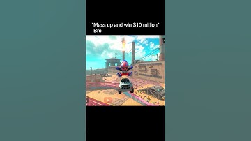 SATISFYING SHROOMLESS SHORTCUT!!! 💀 #shorts #mariokart