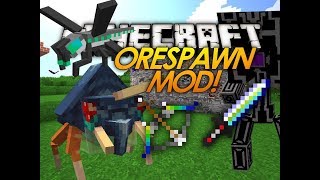 How to install Minecraft Mods/orespawn Mod minecraft pc