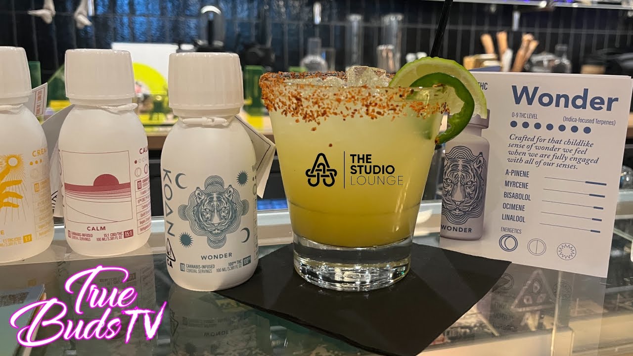 The Artist Tree Studio Lounge Koan Cocktails | Koan Precision Calibrated Cannabis Cordials