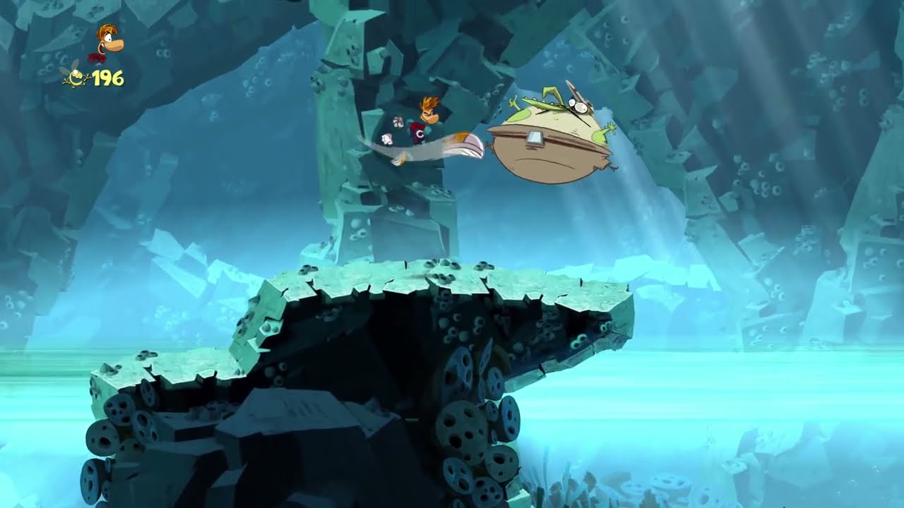 Video thumbnail for Angsty Abyss | Rayman Origins | Walkthrough, Gameplay, No Commentary, 4K
