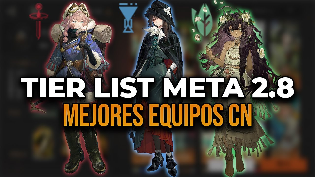 Meta Reverse Tier List META 2.8: Mejores Equipos | Reverse: 1999 CN - YouTube