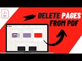 How To Remove/Delete Pages From PDF File - Easiest Method