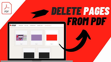 How To Remove/Delete Pages From PDF File - Easiest Method