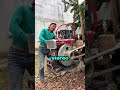 Bro put a subwoofer on a tractor and regretted it 💀🚜