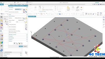 NX CAM hole making 1 : Xác định hình học lỗ cho một nguyên công