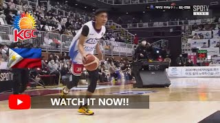 🇵🇭 Rhenz Abando(렌즈 아반도) 2023 KBL All-Star Game Slam Dunk Contest Qualifying Highlights screenshot 4