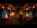 Cozy Train Cabin Ambience with Blizzard and Train Sounds for Sleep and Relaxation