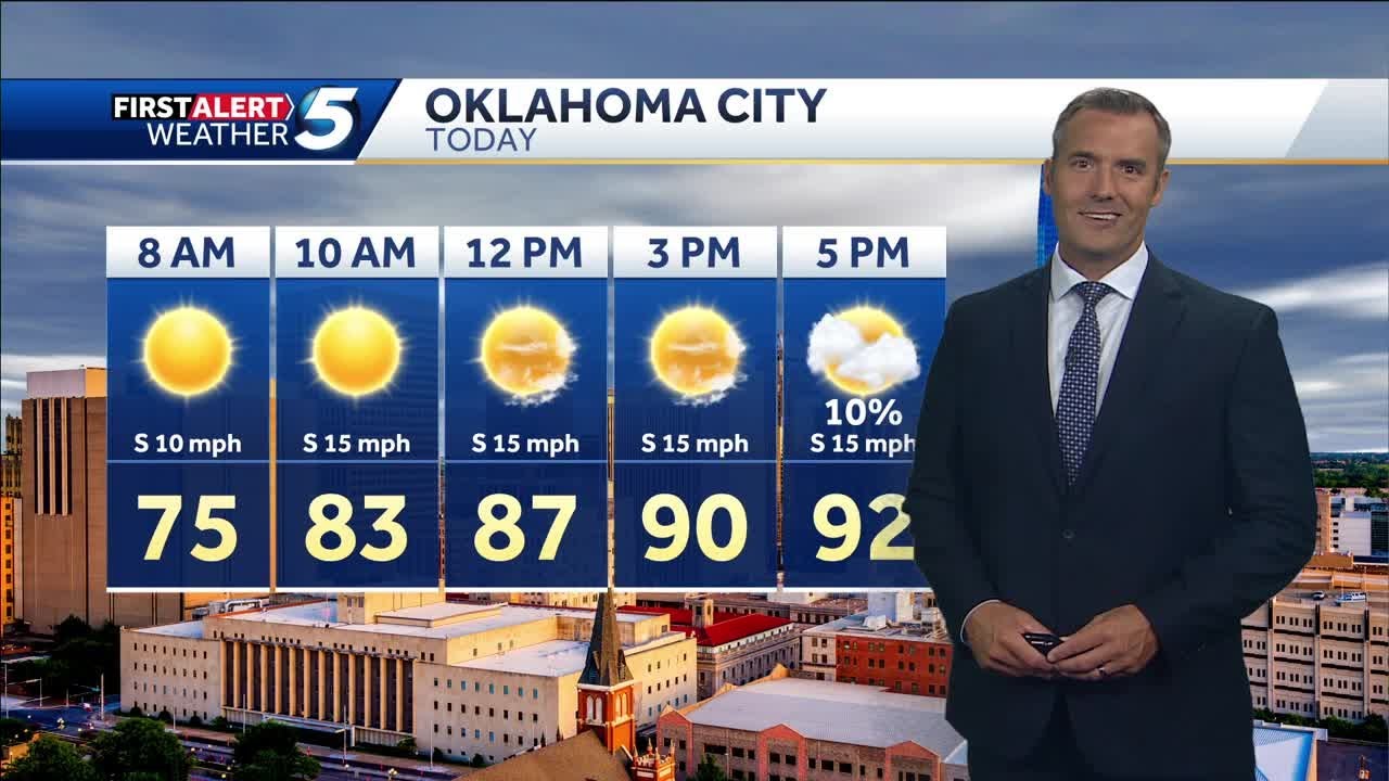 FORECAST: Last rain chance in Oklahoma for a bit (July 16, 2025) - YouTube