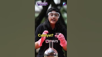 Elephant Toothpaste Reaction I Simple Chemistry Experiment I Science Experiment #shorts