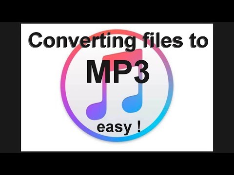 Converting iTunes music to mp3 files   EASY