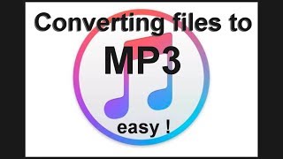 Converting iTunes music to mp3 files - EASY image