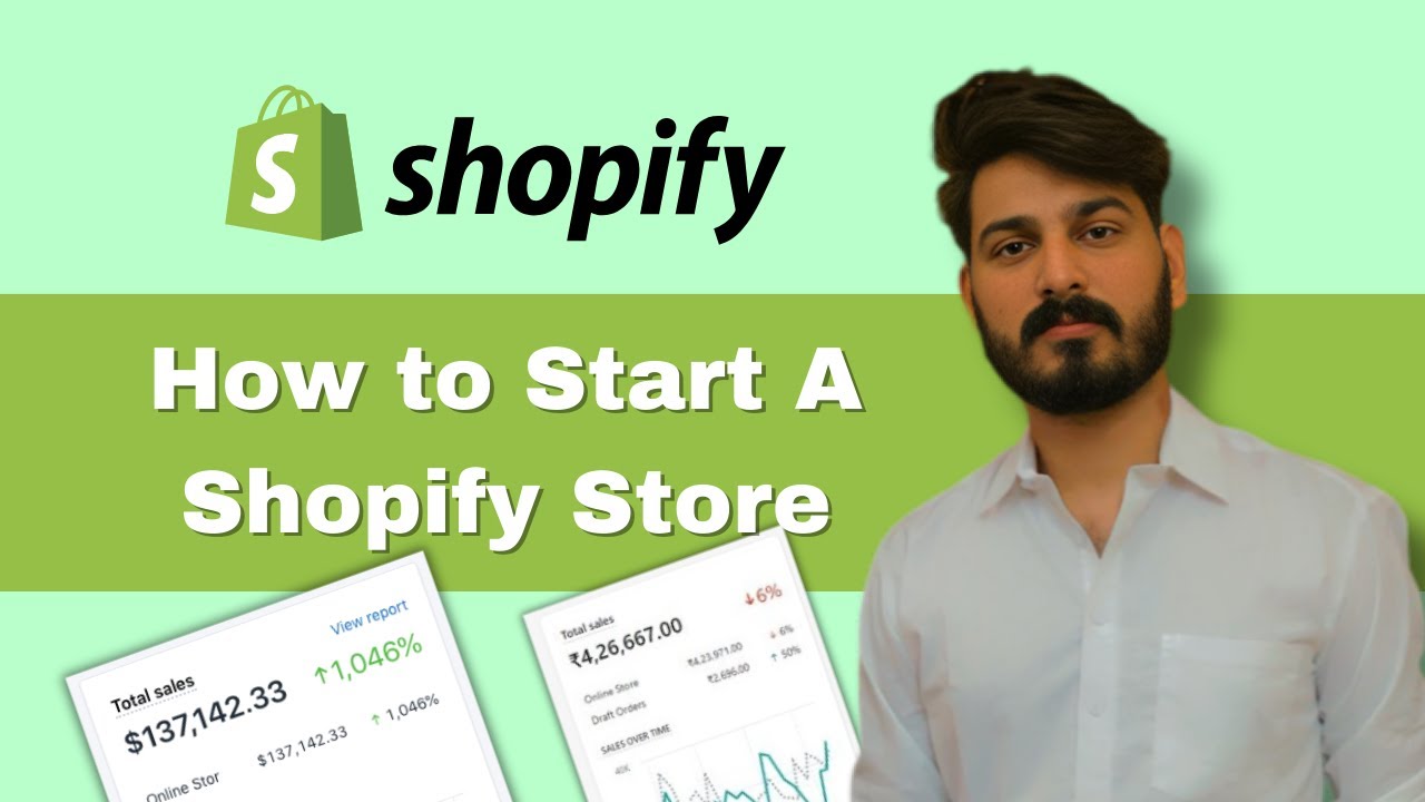 How to Start a Shopify Store 2024 (Beginners Guide)