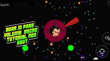 agar.io pass volume  micro tutorial non root