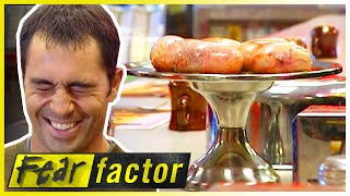 Eating BUFFALO TESTICLES! 🤮| Fear Factor US | S01 E08 | Full Episodes | Thrill Zone