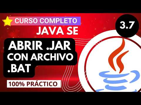 ♨️ 3.7 ► How to RUN .JAR with a .BAT File ✅ 【JAVA COURSE FROM SCRATCH】