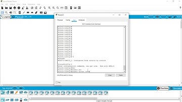 Secret: Privilege Mode - Cisco Packet Tracer