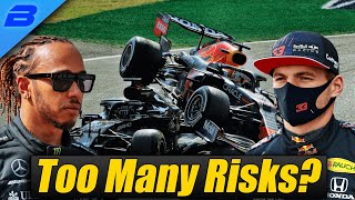 Is Max Verstappen Taking Unnecessary Risks When Racing Lewis Hamilton In F1 2021?