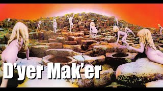 Video thumbnail of "D'yer Mak'er backing track"