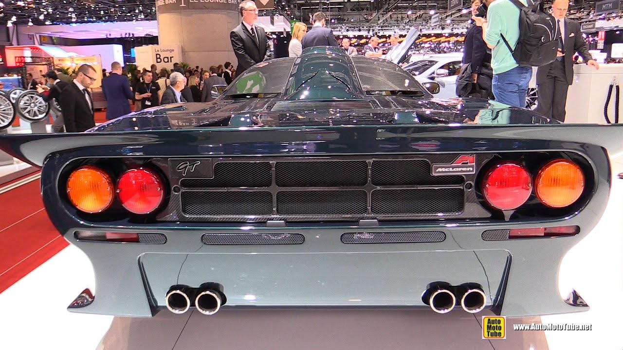 1997 Mclaren F1 Gt Longtail Exterior Walkaround 2015 Geneva Motor Show