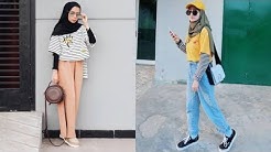 OOTD Hijab lengan pendek - Durasi: 1.10. 