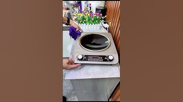 Bếp điện từ đa chức năng gia dụng công suất cao mặt lõm  #dodungthongminh