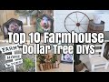 Top 10 Farmhouse DOllar Tree DIY Home Decor