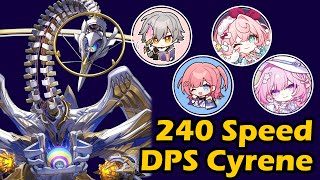 Hsr 3.7 Aa Aquila - E2 Dps Cyrene Astarmchyacine - 1 Clear 5 Cost - No Signature Lcs