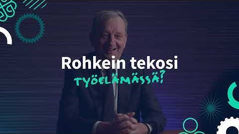 "Mikä on rohkein tekosi työelämässä?" – Kansanedustajaehdokkaat työhaastattelussa⎪Duunitori