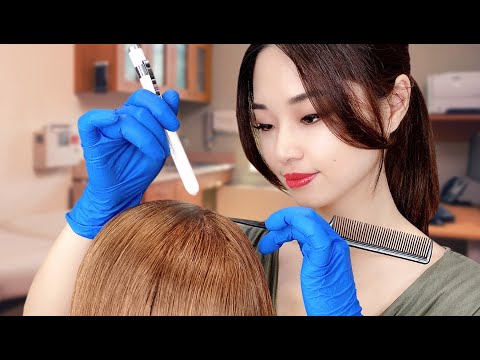 [ASMR] Extremely Detailed Scalp and Hair Check