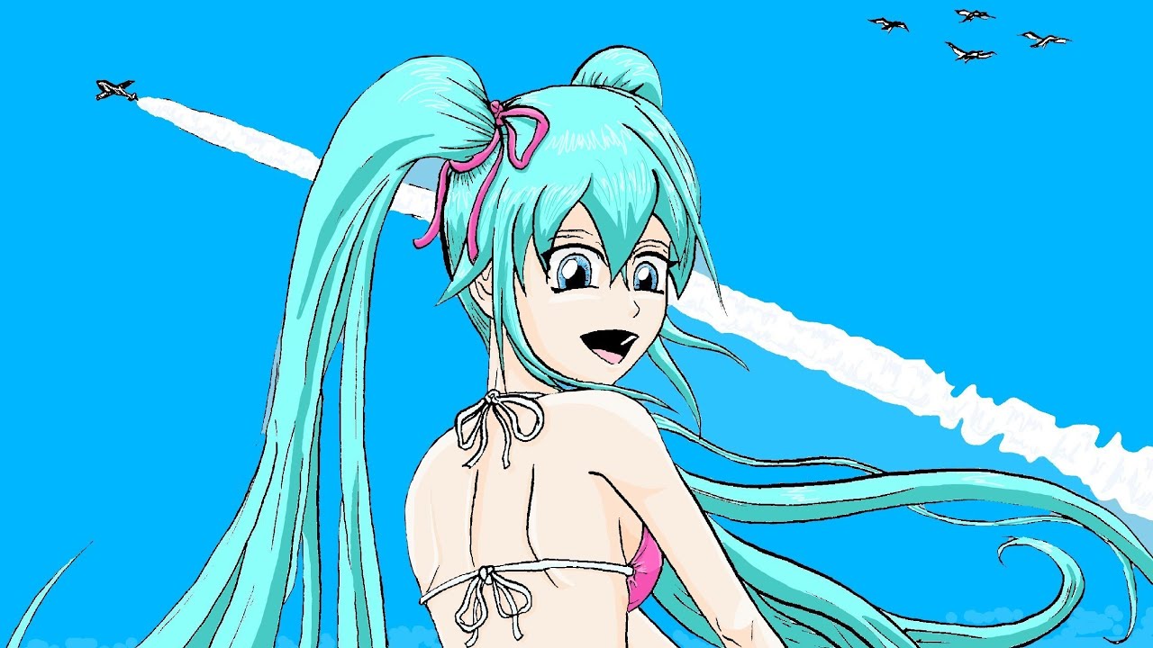 Synth Beach feat. Hatsune Miku / シンセビーチ [初音ミク] / Lyric