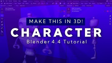 3D Character in Blender 4.4 – Easy Beginner Tutorial