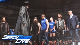 The Undertaker Returns With A Haunting Survivor Series Warning Smackdown Live Nov 15 2016