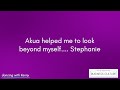 Akua helped me to look beyond myself - Stephanie