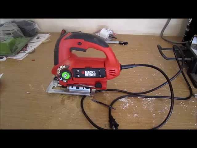 Unboxing - How to replace jig saw blade on Black & Decker KS701PE3S Jigsaw  520 W - Bob The Tool Man 