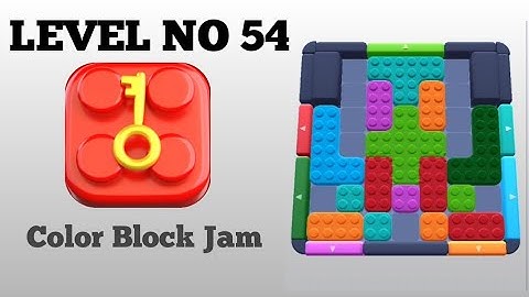 Color Block Jam Level 54 Solution 🎮