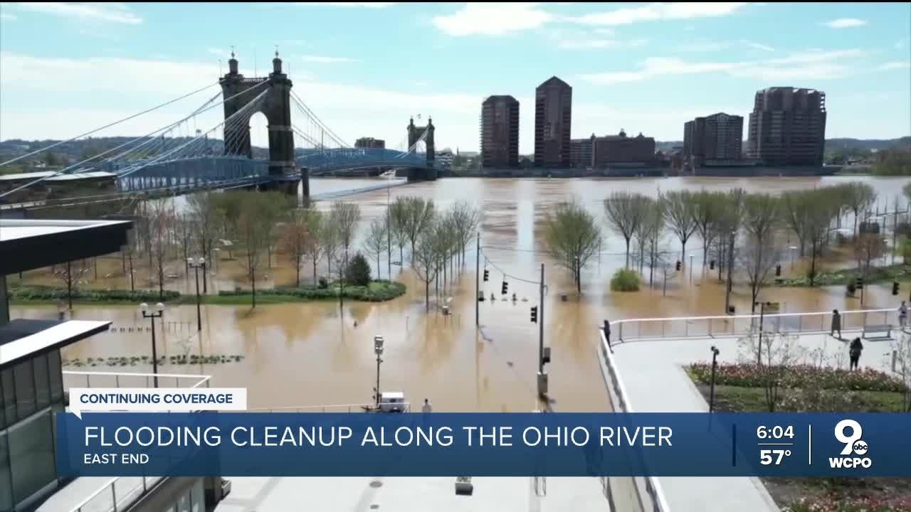 Community clean-up efforts begin after flooding along the Ohio River in ...