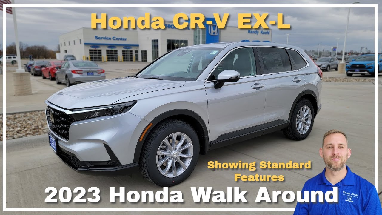 2023 Honda Cr V Ex L Walkaround Review Youtube