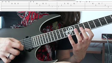 GUITAR LESSON: Sweep picking & alternate picking exercise 2 (WITH TABS)