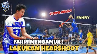 PANTAS MVP ! BEGINI MAINYA FAHRY SEPTIAN LANGSUNG HEADSHOOT🔥 TARKAM IVOGA CUP 2022 VOLLEYBALL