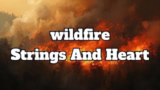 Strings and Heart - wildfire Lyrics (1 hour version)