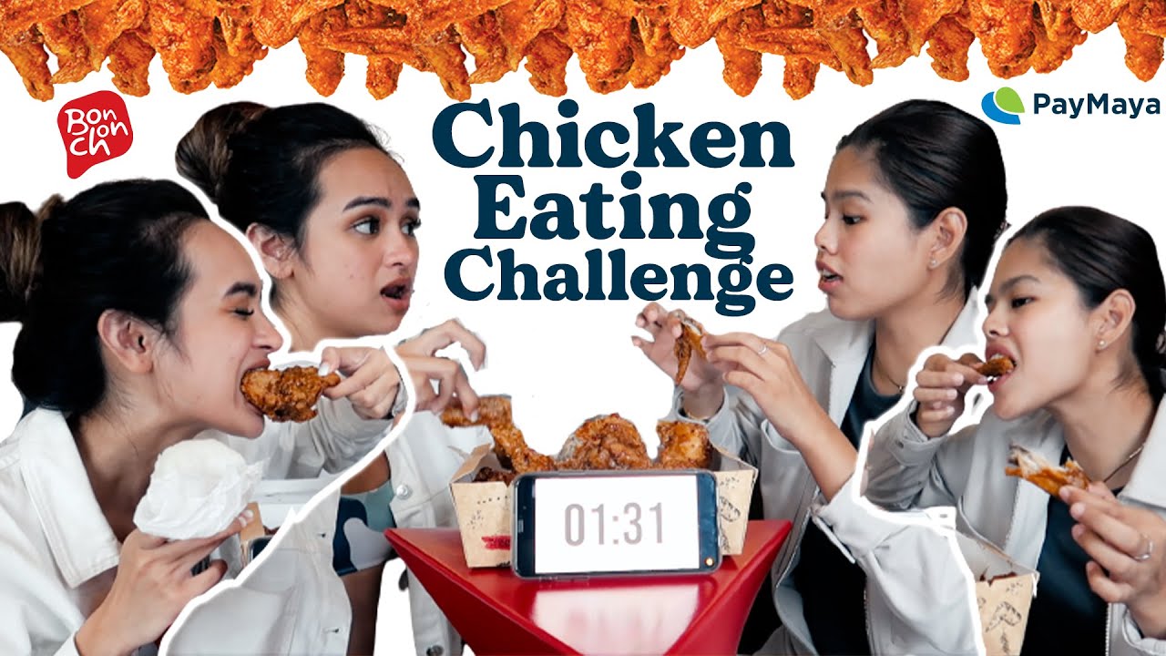 BONCHON CHICKEN EATING CHALLENGE!! PARTNER QUESTIONED THE RESULTS! | Pilot Chezka & Clare Inso