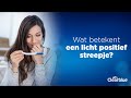 Betekenis van licht streepje op een zwangerschapstest - Clearblue