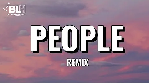 Libianca ft Wave Rhyder - People Remix (Lyrics Video)