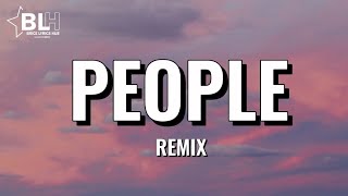 Libianca ft Wave Rhyder - People Remix (Lyrics Video)