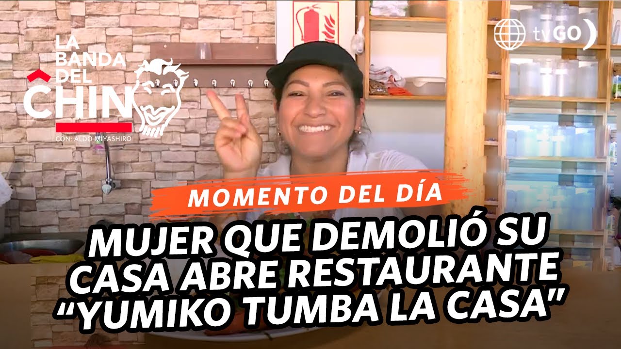 La Banda del Chino Mujer que demolió su casa abre restaurante “Yumiko