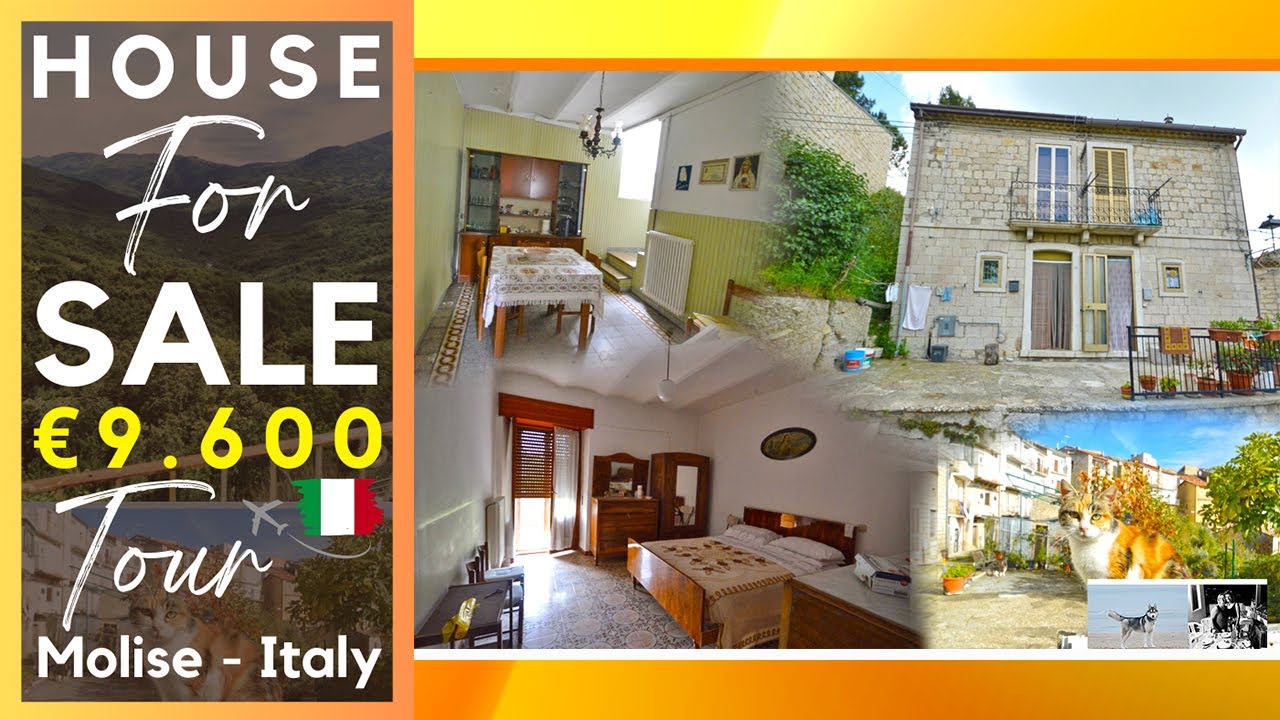 9600 евро | Особая недвижимость на продажу в Италии, регион Молизе | Ваша мечта купить дом в Италии